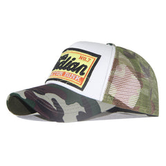 Skeleton Dink Mesh Baseball Cap Men Women Snapback Unisex Hip Hop Trucker Bone