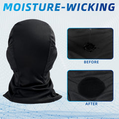 Breathable Full Face Mask Scarf for Men Women Sun Hood Cycling