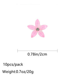 10pcs Flower Mini Claw Clips Hairpin Hair Accessories Girls Gift