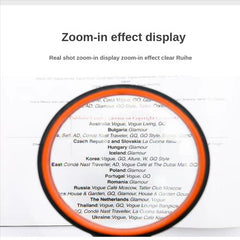 Sky 75mm 10X Handheld Magnifying Glass Shatterproof Reading Magnifier