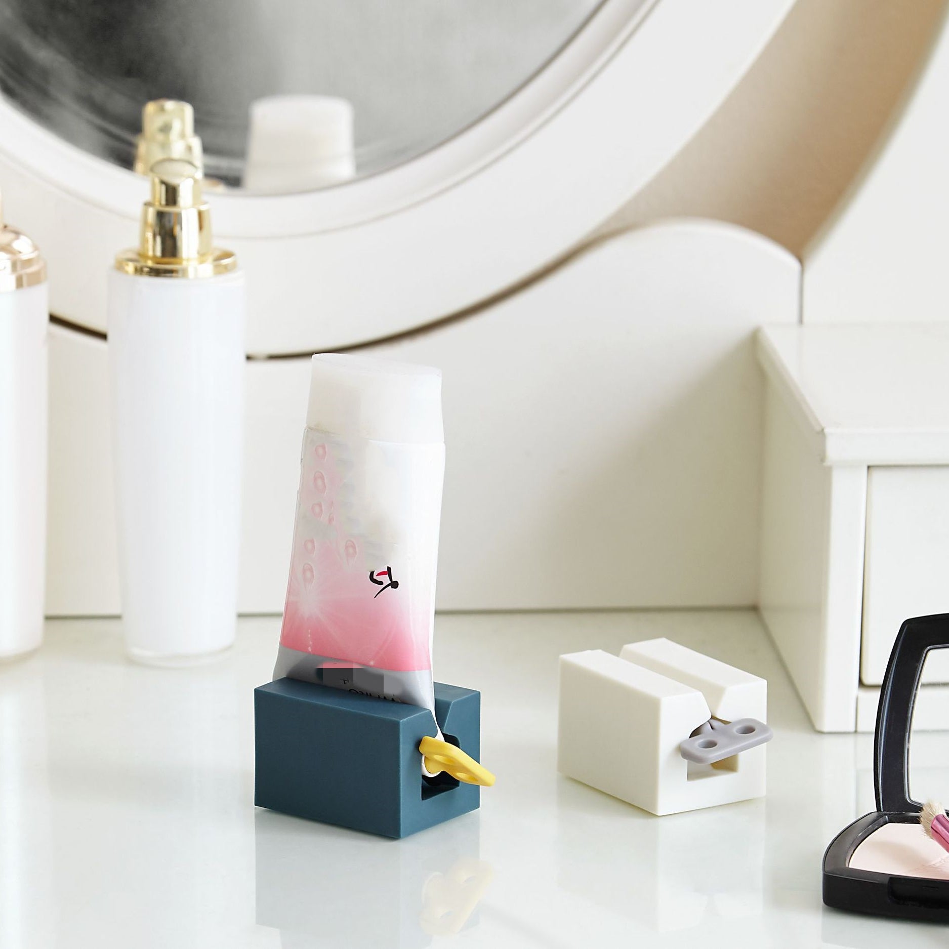 Manual Toothpaste Squeezer Bathroom Accessory Enhancer