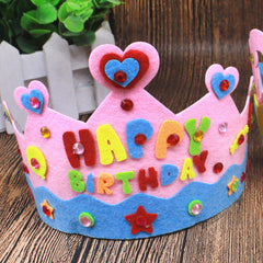 DIY Crafts Toy Birthday Hat for Kids Party