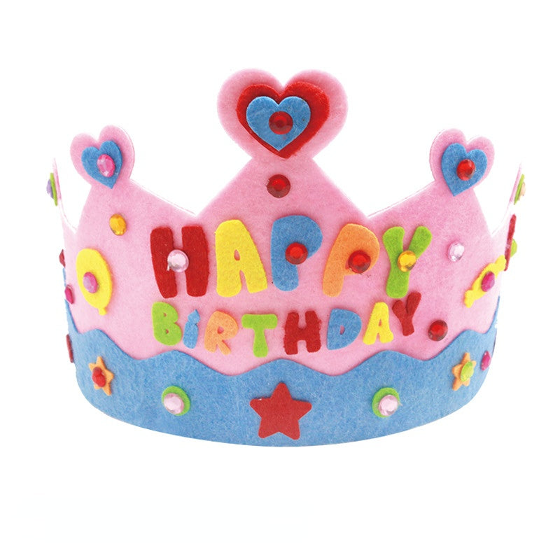 DIY Crafts Toy Birthday Hat for Kids Party