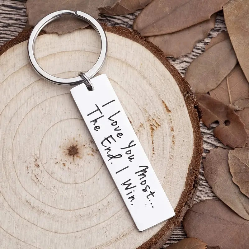 Letter Pattern Bag Pendant Stylish Metal Pendant for Travel Gift