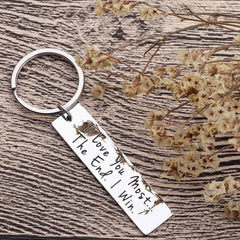 Letter Pattern Bag Pendant Stylish Metal Pendant for Travel Gift