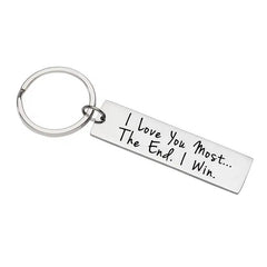 Letter Pattern Bag Pendant Stylish Metal Pendant for Travel Gift