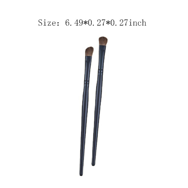 2pcs Soft Eyeshadow Brush for Detail Finish and Contouring