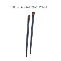 2pcs Soft Eyeshadow Brush for Detail Finish and Contouring