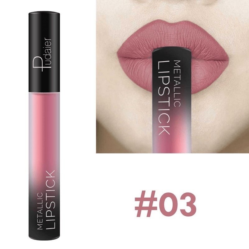 Matte Lip Glaze Liquid Lipstick Vitamin C Lip Stain