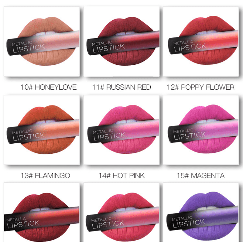 Matte Lip Glaze Liquid Lipstick Vitamin C Lip Stain