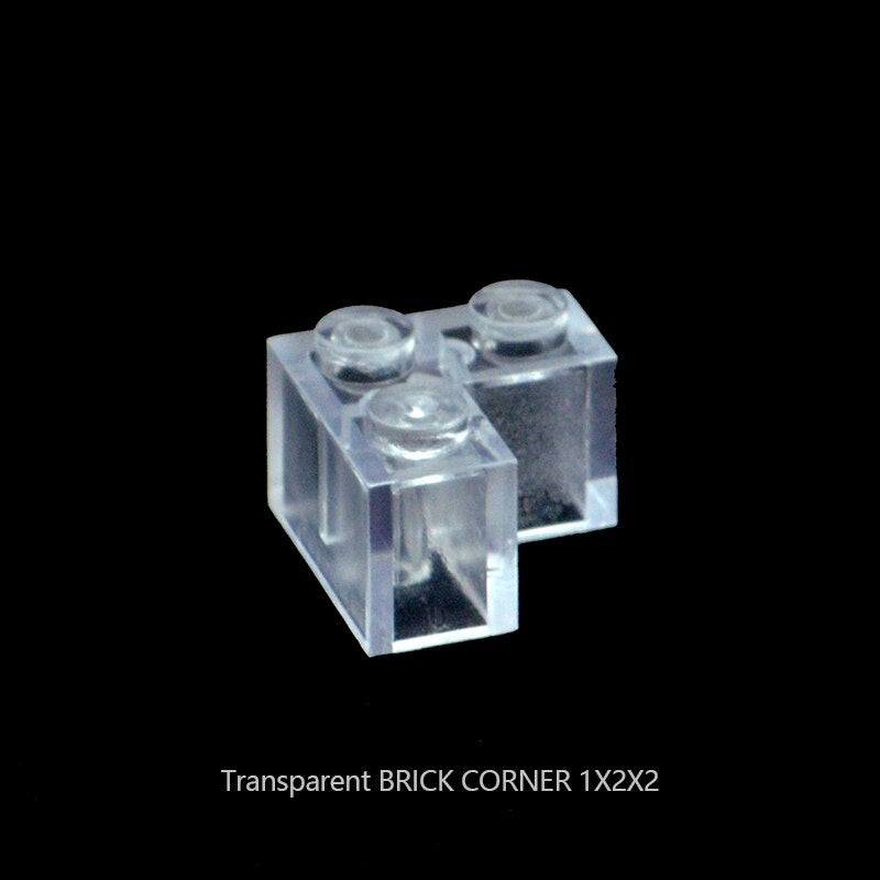 Small Bricks Transparent Thick Brick Model Classic Bulk Parts