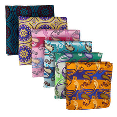 Men's Polyester Square Scarf 25x25cm for Wedding Party