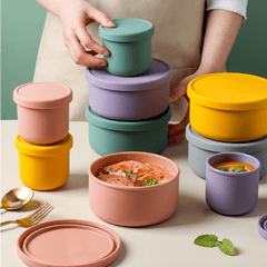 Silicone Lunch Box for Teens Office Workers