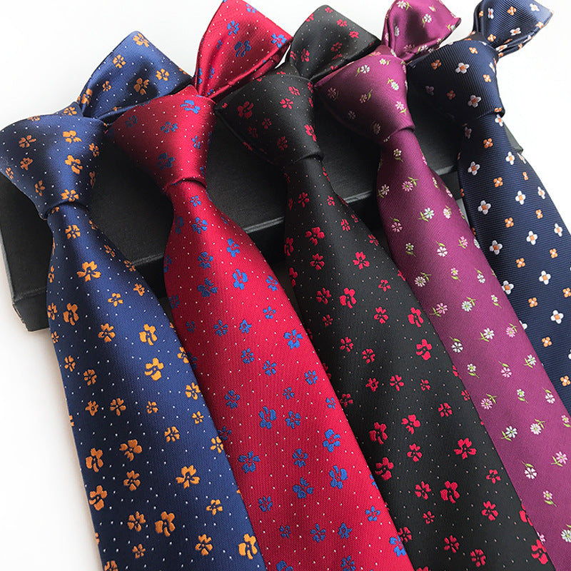 1pc 3 15in Paisley Plum Dot Poly Tie