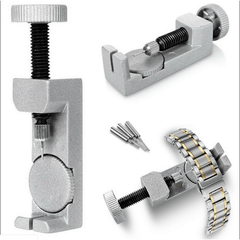 Adjustable Metal Watch Band Resizing Tool Kit with 3 Pins