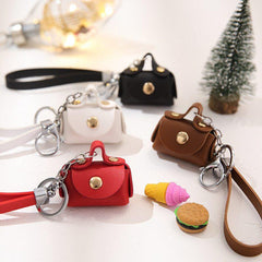 Chic Mini Bag Keychain Accessory for Keys