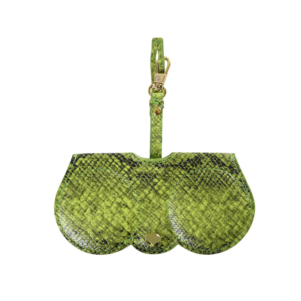 Snake Pattern Glasses Bag Sunglasses Protective Cover Men Women