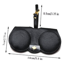 Snake Pattern Glasses Bag Sunglasses Protective Cover Men Women