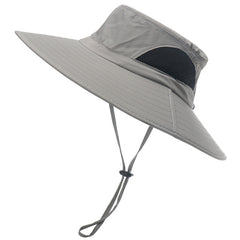 Waterproof UV Protection Wide Brim Bucket Hat for Outdoor Activities