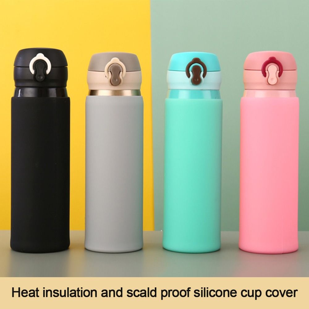 Silicone Water Bottle Cup Cover - Stay Hydrated