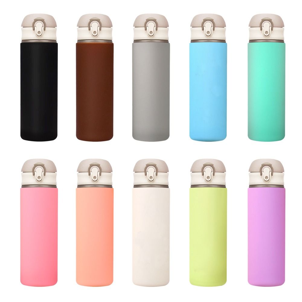 Silicone Water Bottle Cup Cover - Stay Hydrated