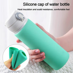 Silicone Water Bottle Cup Cover - Stay Hydrated