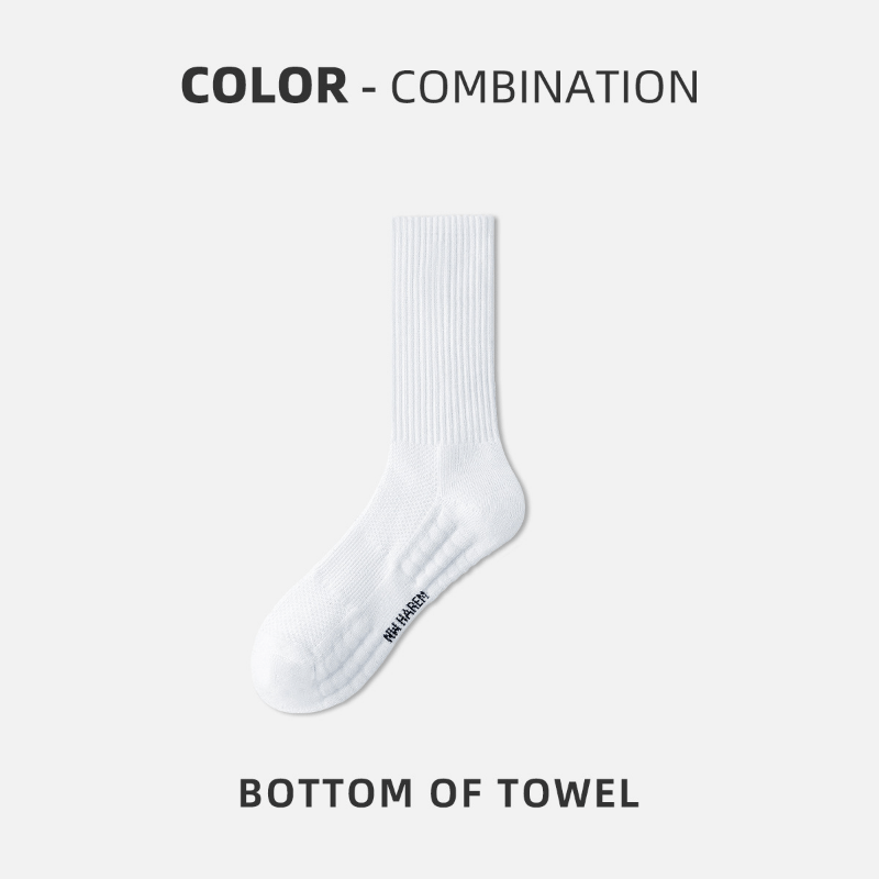 Breathable Anti Slip Basketball Socks for Men - Perfect for Running Hiking