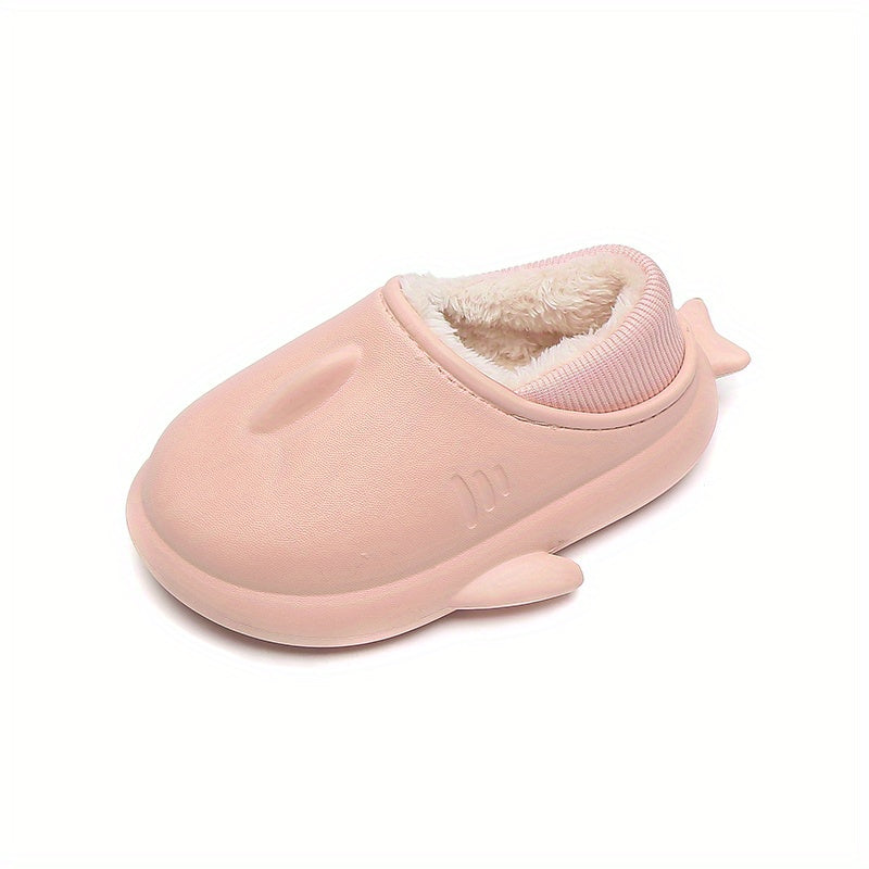 Girls Cartoon Plush House Slippers Anti-Skid Indoor Shoes