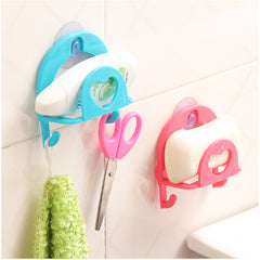 Wall Mounted Drying Rack Hanging Sponge Holder Suction Cup