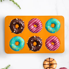 Non Stick Silicone Donut Mold for Baking Decoration Tool