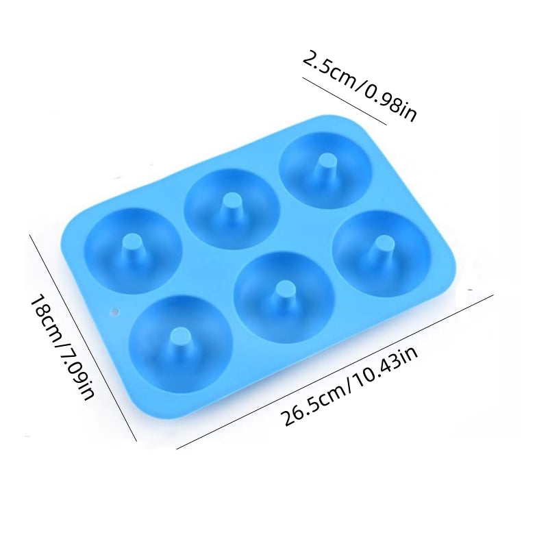 Non Stick Silicone Donut Mold for Baking Decoration Tool