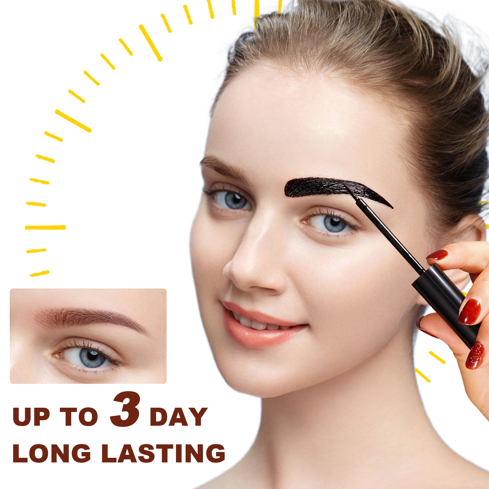Eyebrow Tint Cream Natural Long-lasting Waterproof