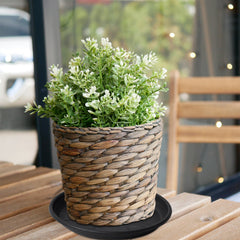 6pcs Flower Pot Coaster Plastic Plant Saucer Indoor/Outdoor Round Flower Pot