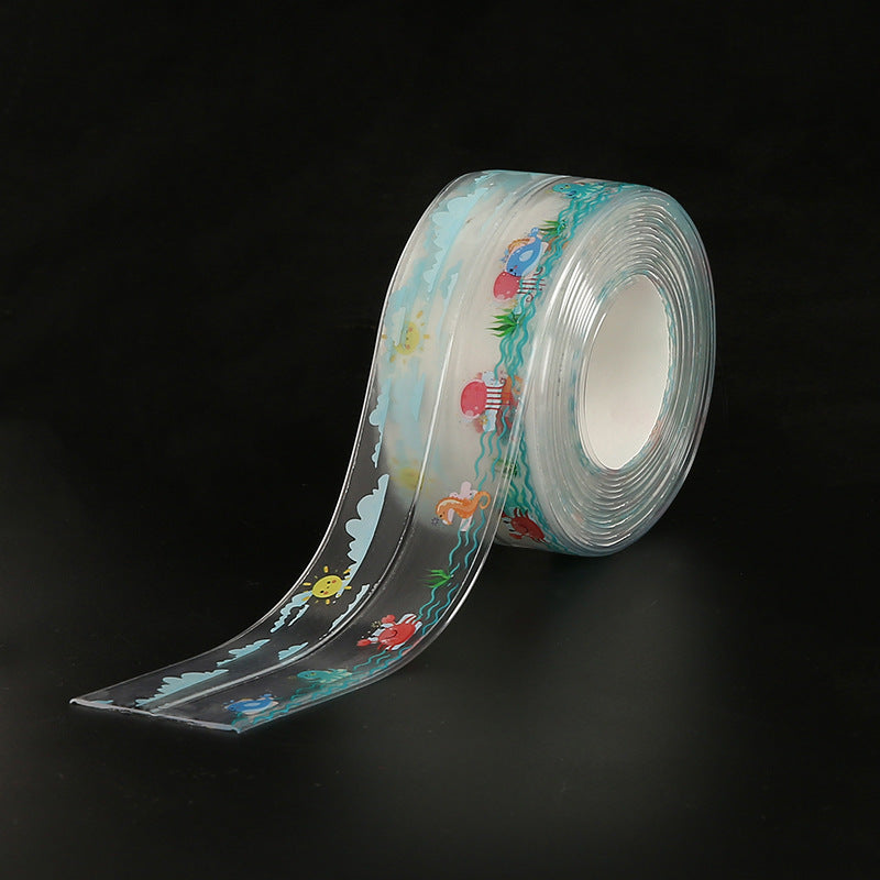 Clear Caulk Strip 320x3 Self Adhesive Caulk Tape for Kitchen Bathroom Shower