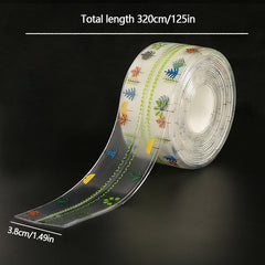 Clear Caulk Strip 320x3 Self Adhesive Caulk Tape for Kitchen Bathroom Shower