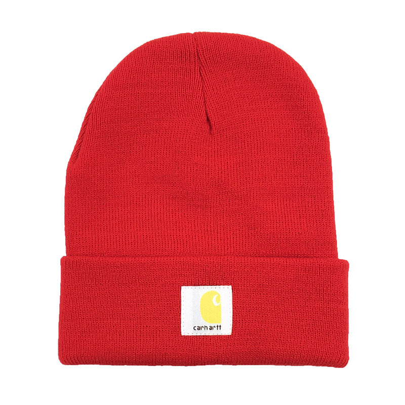 Kahab Knitted Hat Hip hop Beanie Hat Male Wool Cold Hat Pullover Hat