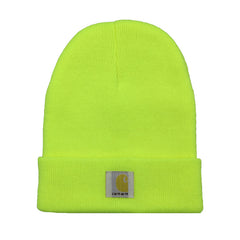 Kahab Knitted Hat Hip hop Beanie Hat Male Wool Cold Hat Pullover Hat