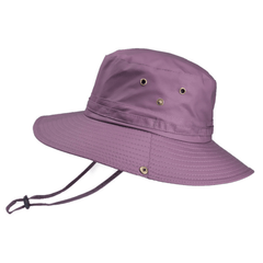 Waterproof Bucket Hat for Men Solid Big Brim Fishing Cap Outdoor
