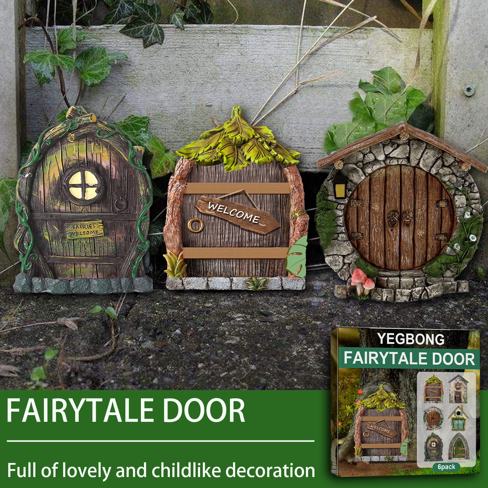 Enchanting Fairy Gate Gnome Decoration