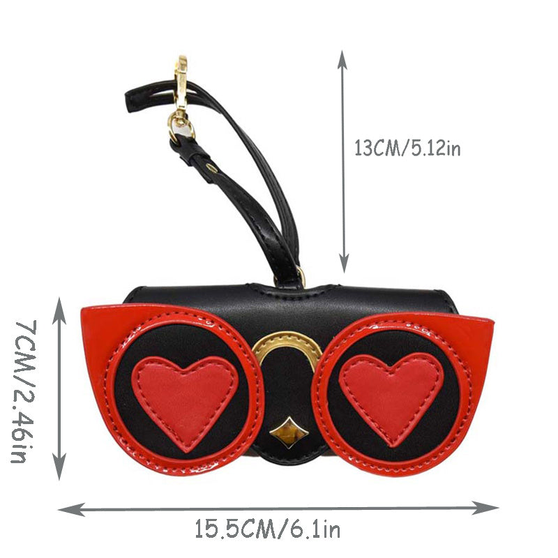 Funny Sunglasses Bag Portable Glasses Box