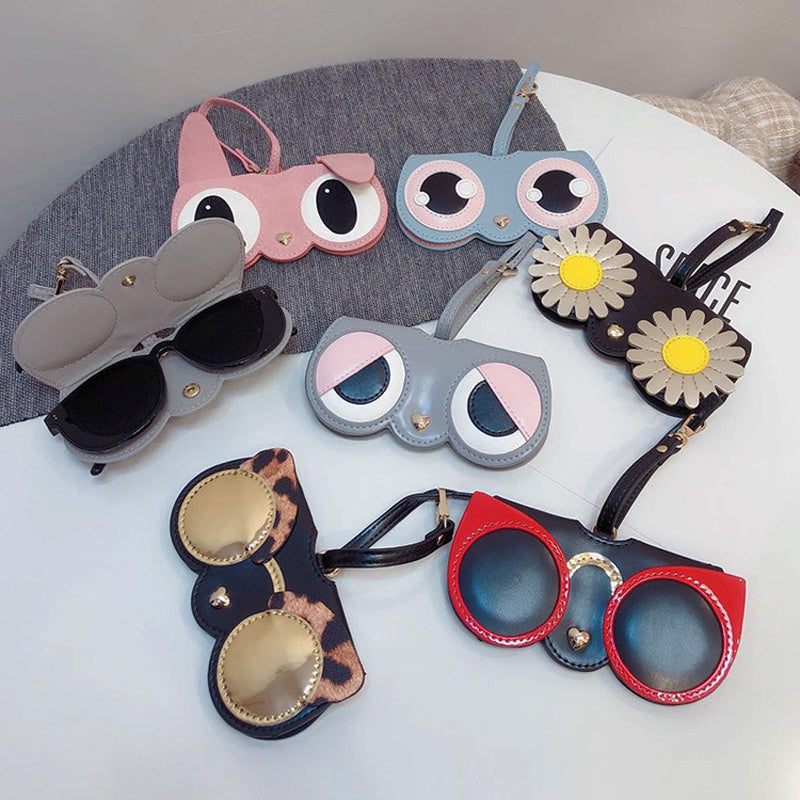 Funny Sunglasses Bag Portable Glasses Box