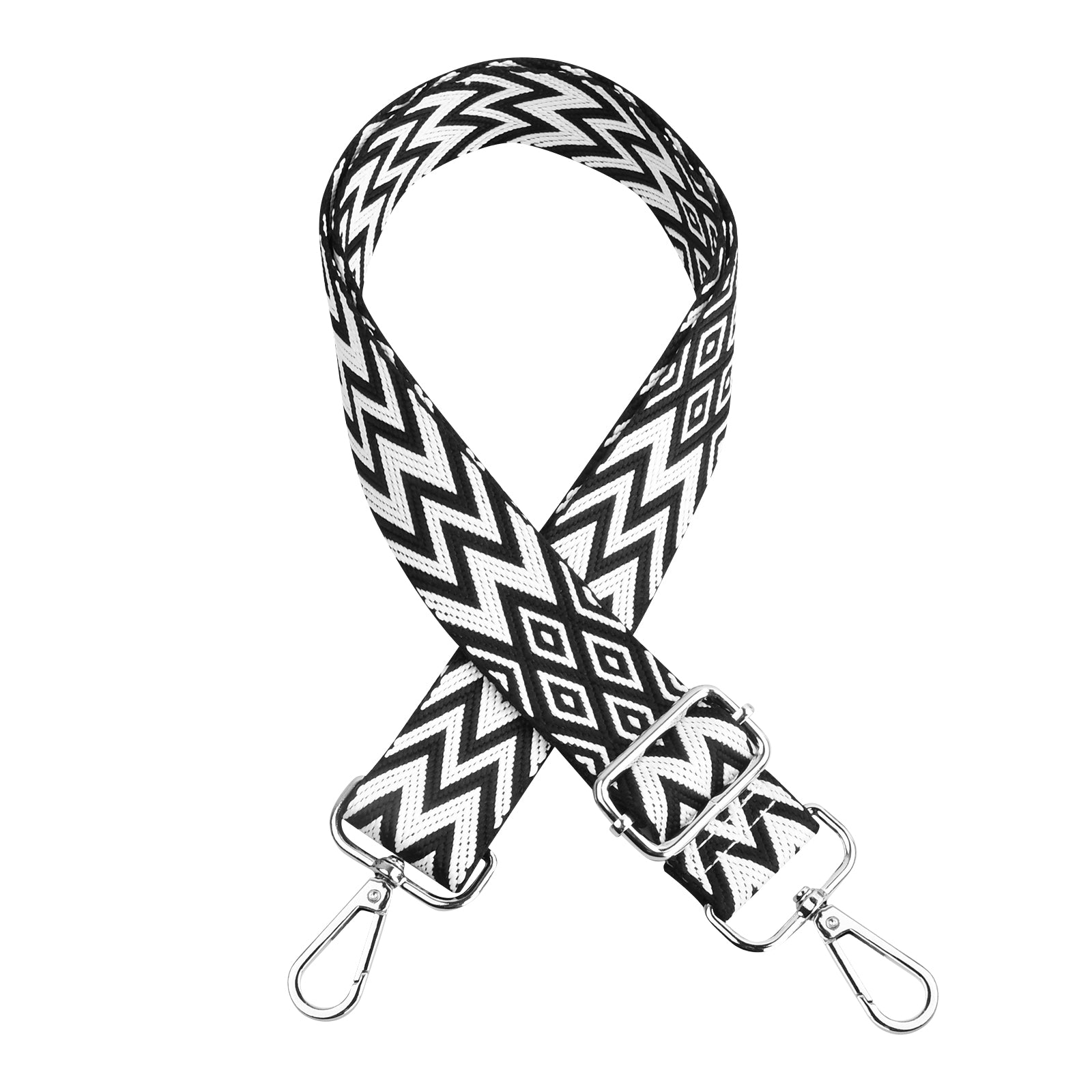 Adjustable Chevron Bag Strap - Stylish & Comfortable