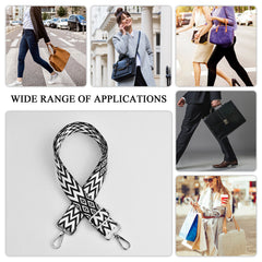 Adjustable Chevron Bag Strap - Stylish & Comfortable