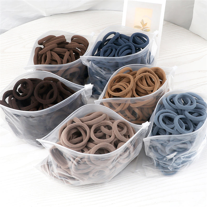 50PCS Basic Hair Bands Elastic Headband Hair Ropes Ties Hair Accessories