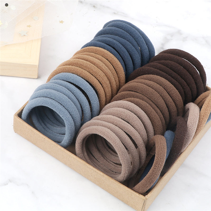50PCS Basic Hair Bands Elastic Headband Hair Ropes Ties Hair Accessories