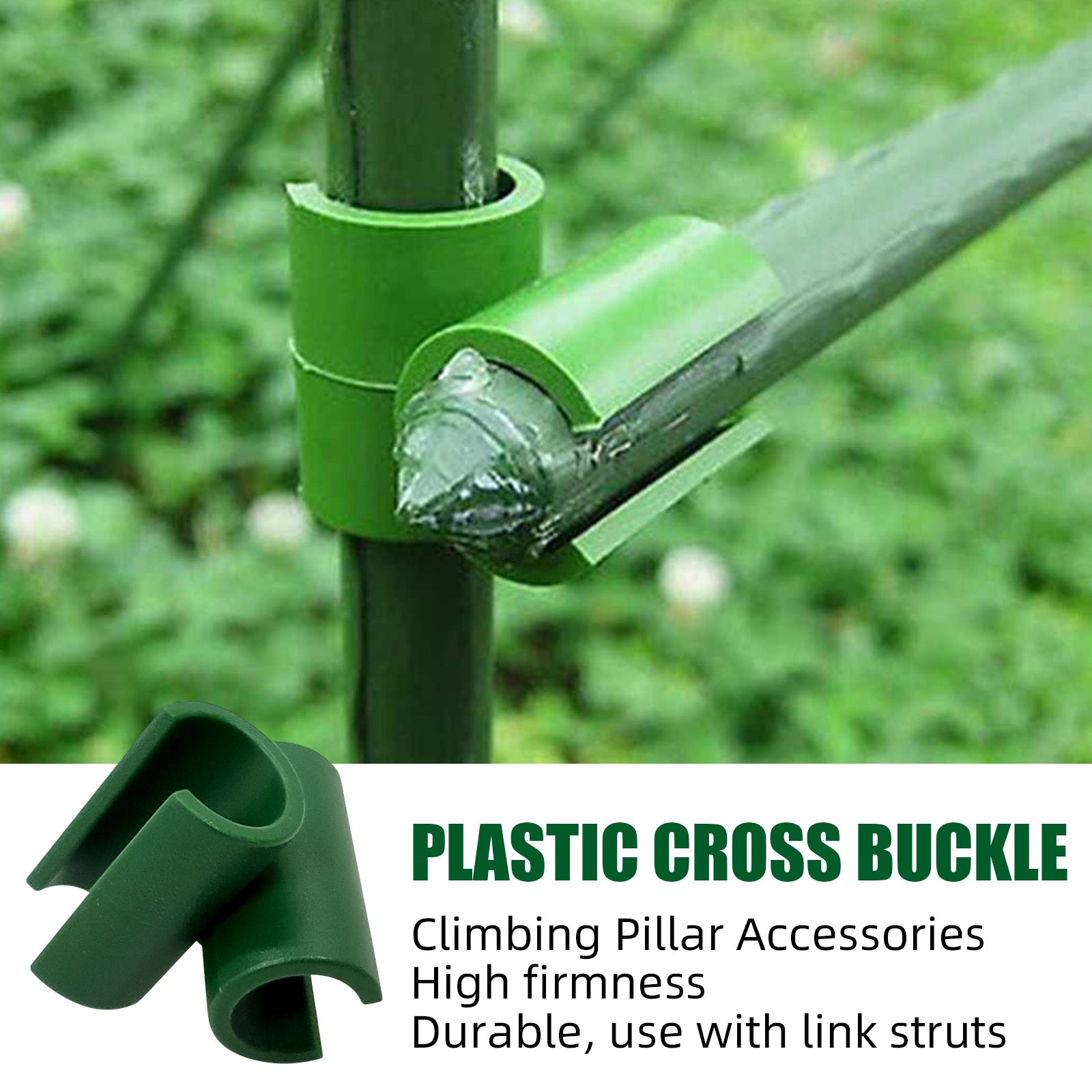50pcs Cross Buckle Plant Support for Climbing Vines