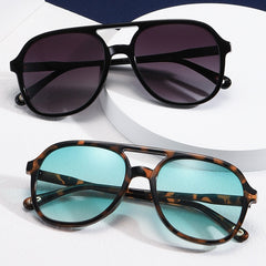 Aviator Sunglasses UV400 Retro Tortoiseshell for Women Men