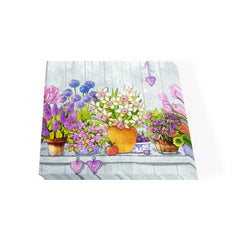 20pcs Bird & Flowers & Butterfly Napkin for Party Home Kitchen Decor