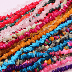 50pcs Natural Crystal Agate Gravel DIY Jewelry Bracelet Necklace
