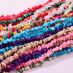 50pcs Natural Crystal Agate Gravel DIY Jewelry Bracelet Necklace